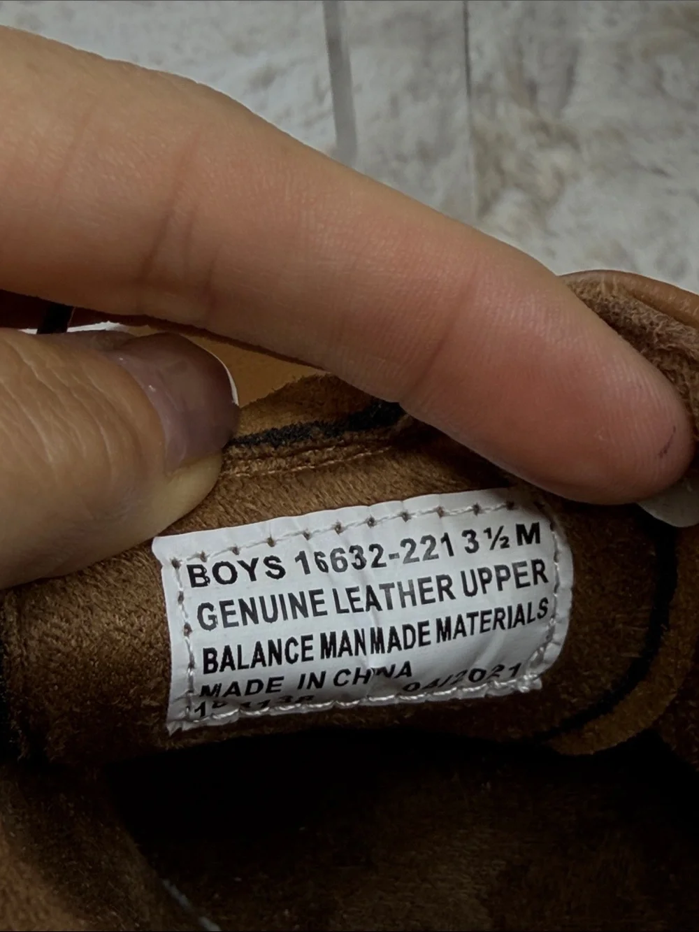 Florsheim | Supacush Chukka Jr. Tan Leather Chukka Boots, Size 3.5